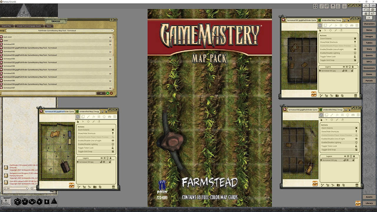 Fantasy Grounds - Pathfinder RPG - Gamemastery Map Pack Farmstead screenshot 5