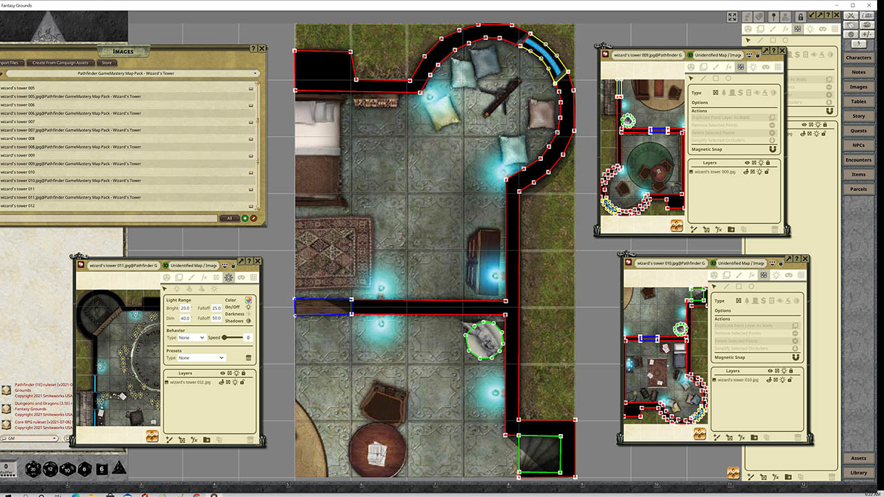 Fantasy Grounds - Pathfinder RPG - GameMastery Map Pack Wizard's Tower screenshot 3