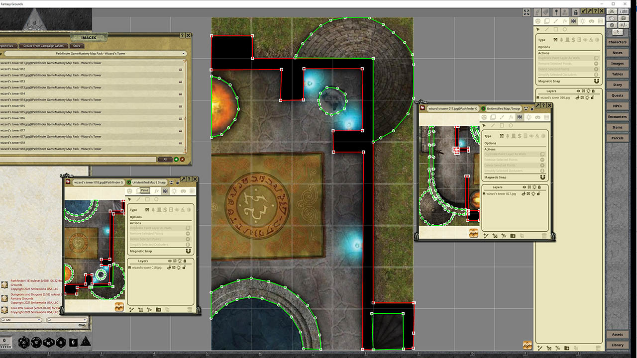Fantasy Grounds - Pathfinder RPG - GameMastery Map Pack Wizard's Tower screenshot 1