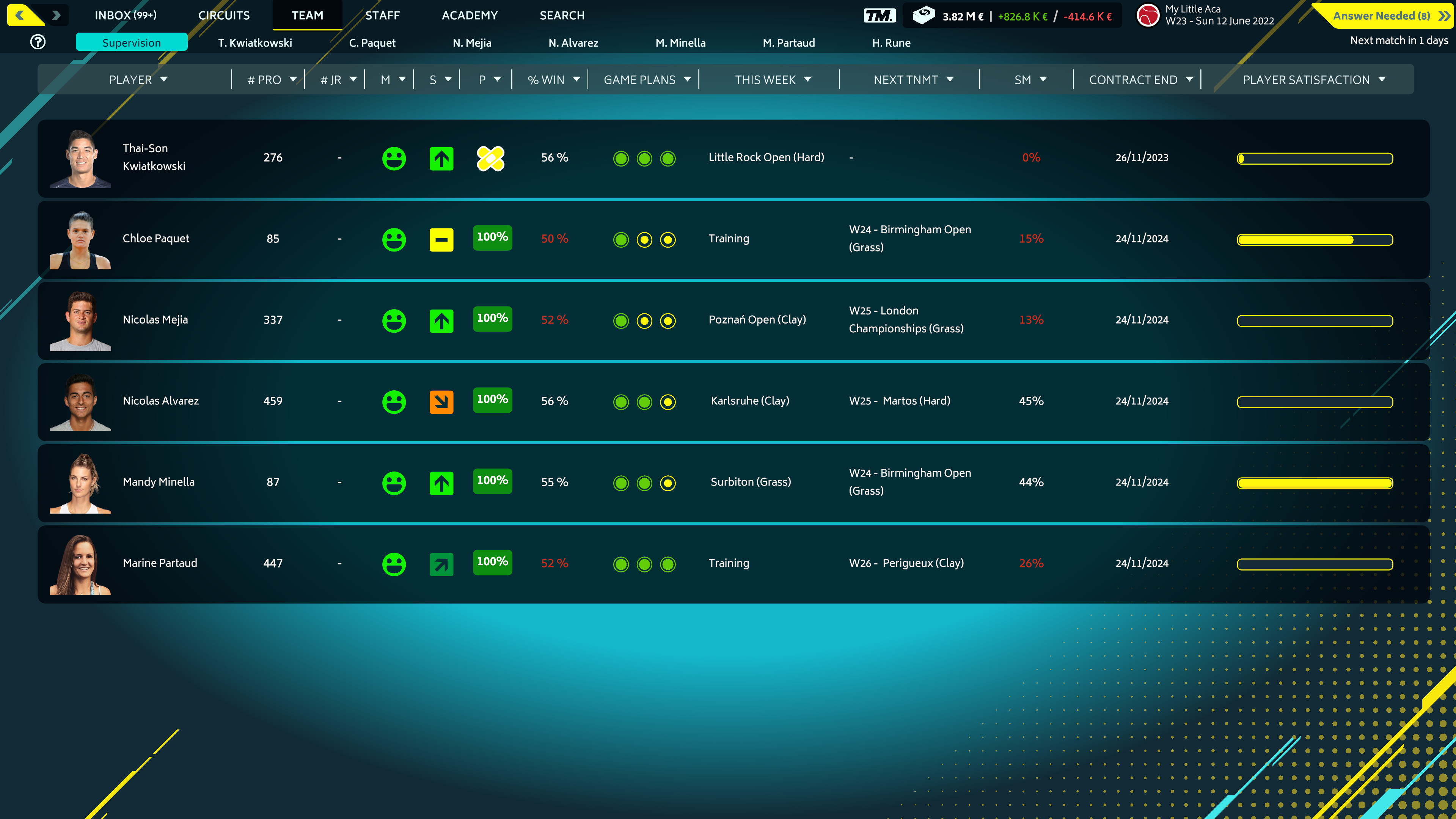 Tennis Manager 2022 screenshot 8