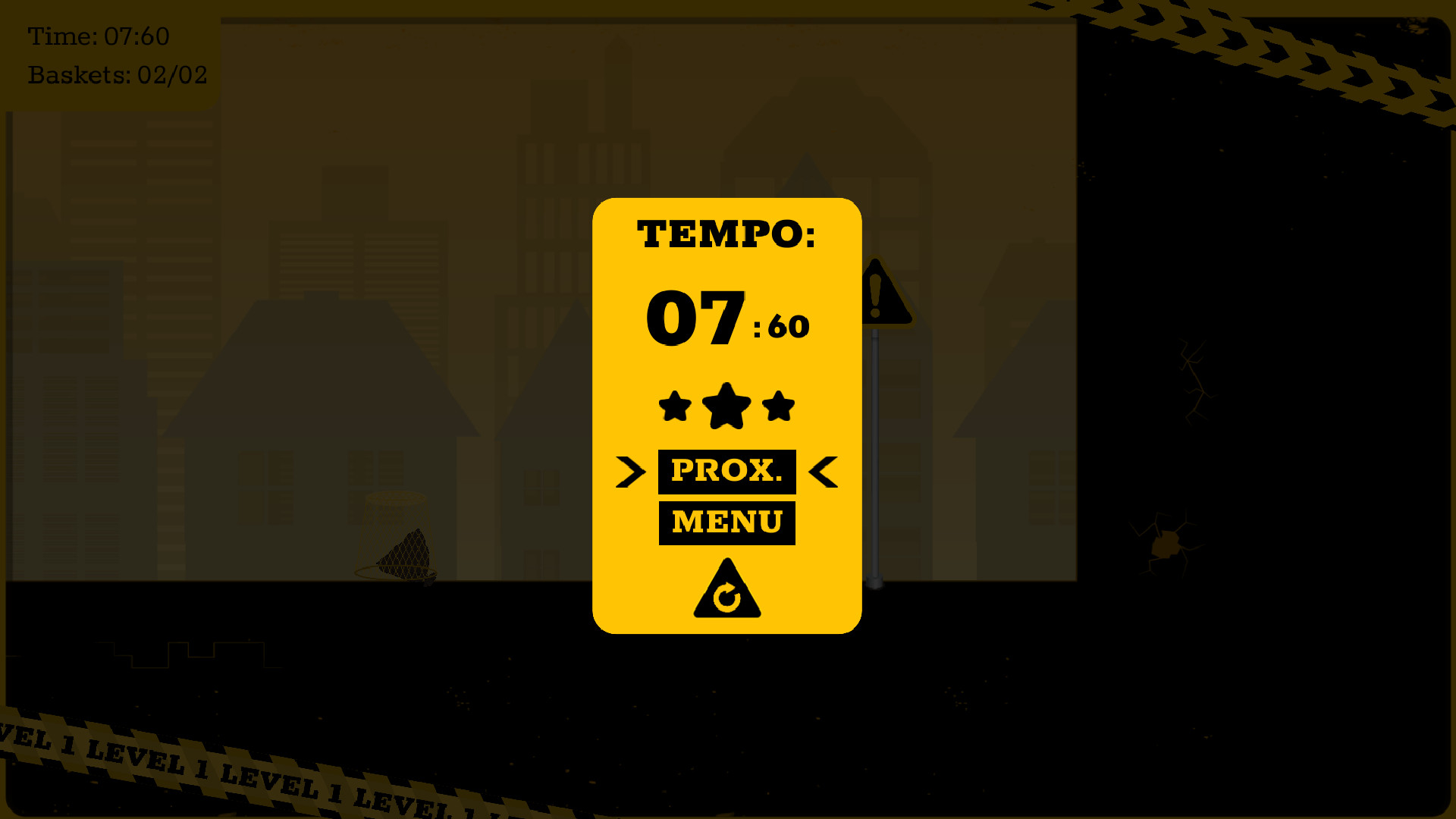 Caution screenshot 2