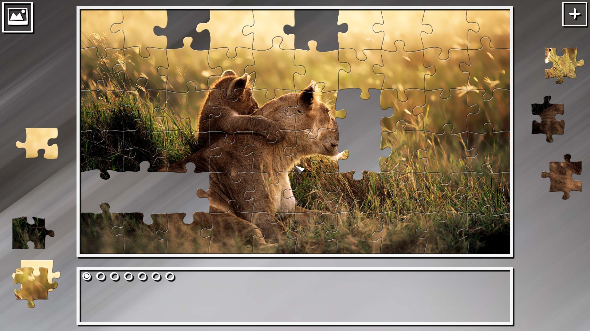 Super Jigsaw Puzzle: Generations - Big Cats 2 screenshot 5