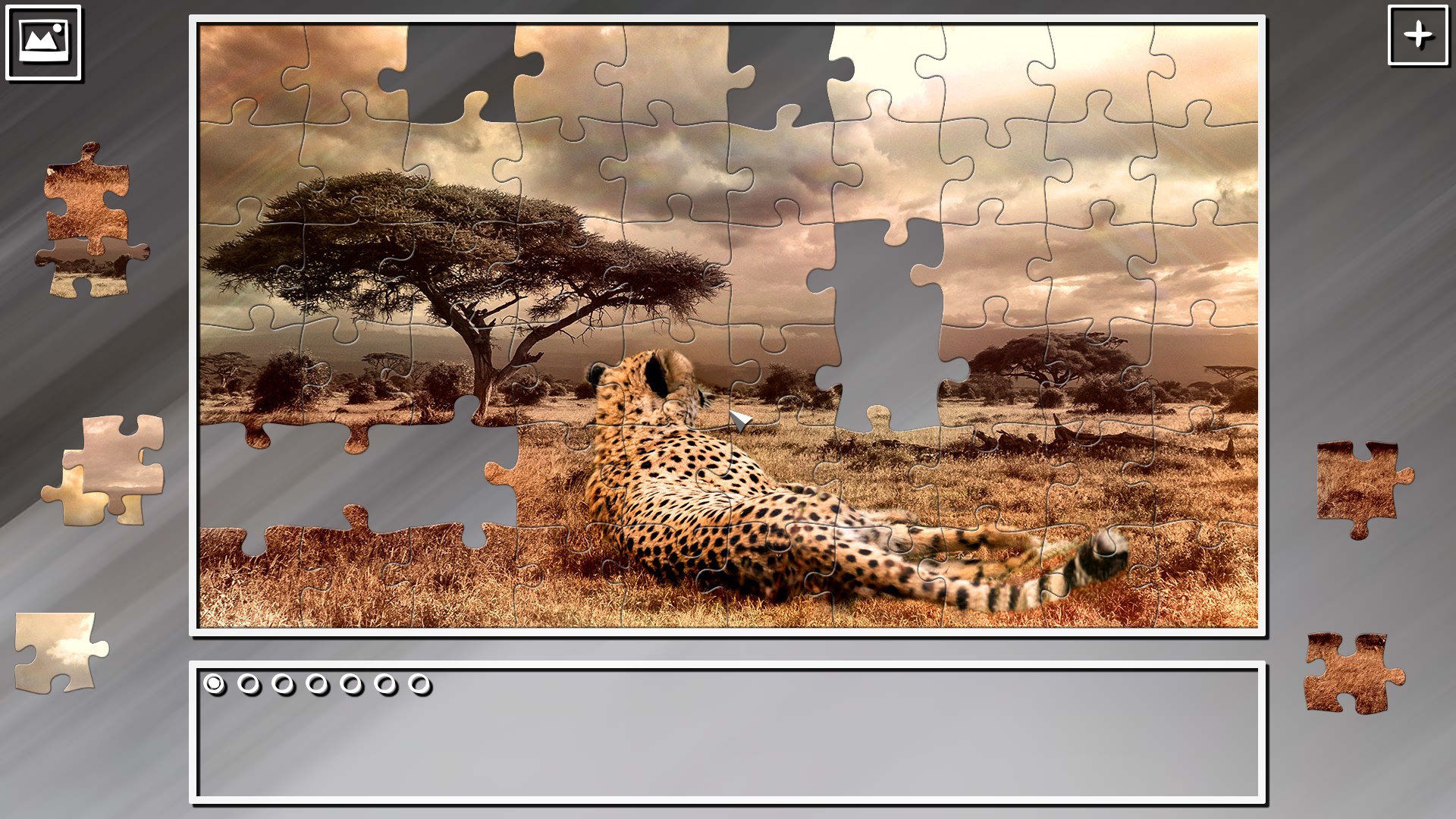 Super Jigsaw Puzzle: Generations - Big Cats 2 screenshot 3