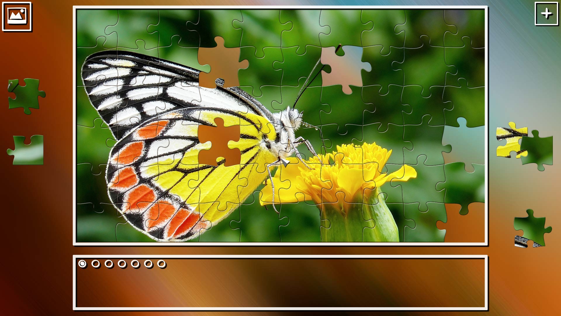 Super Jigsaw Puzzle: Generations - Butterflies screenshot 3