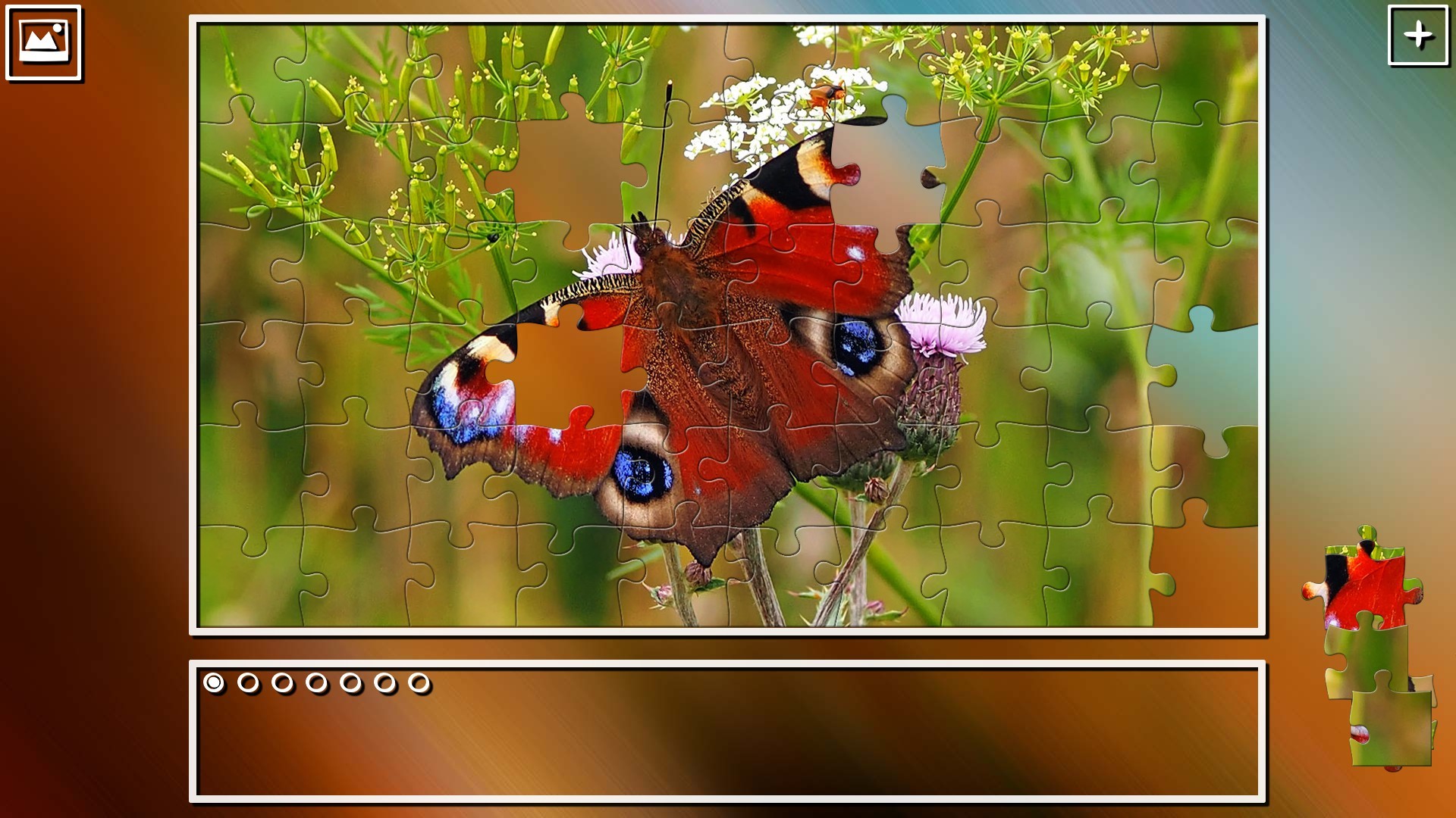 Super Jigsaw Puzzle: Generations - Butterflies screenshot 1