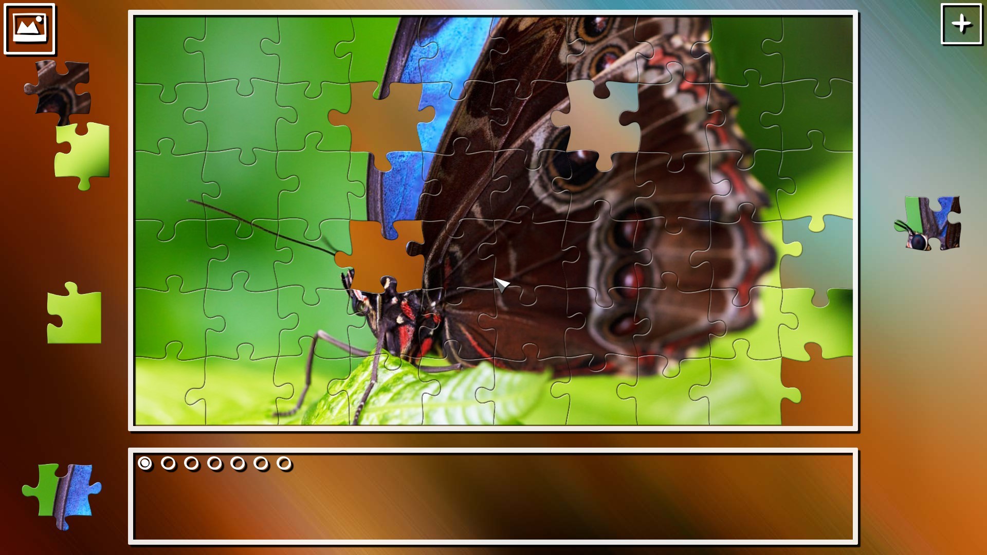 Super Jigsaw Puzzle: Generations - Butterflies screenshot 4