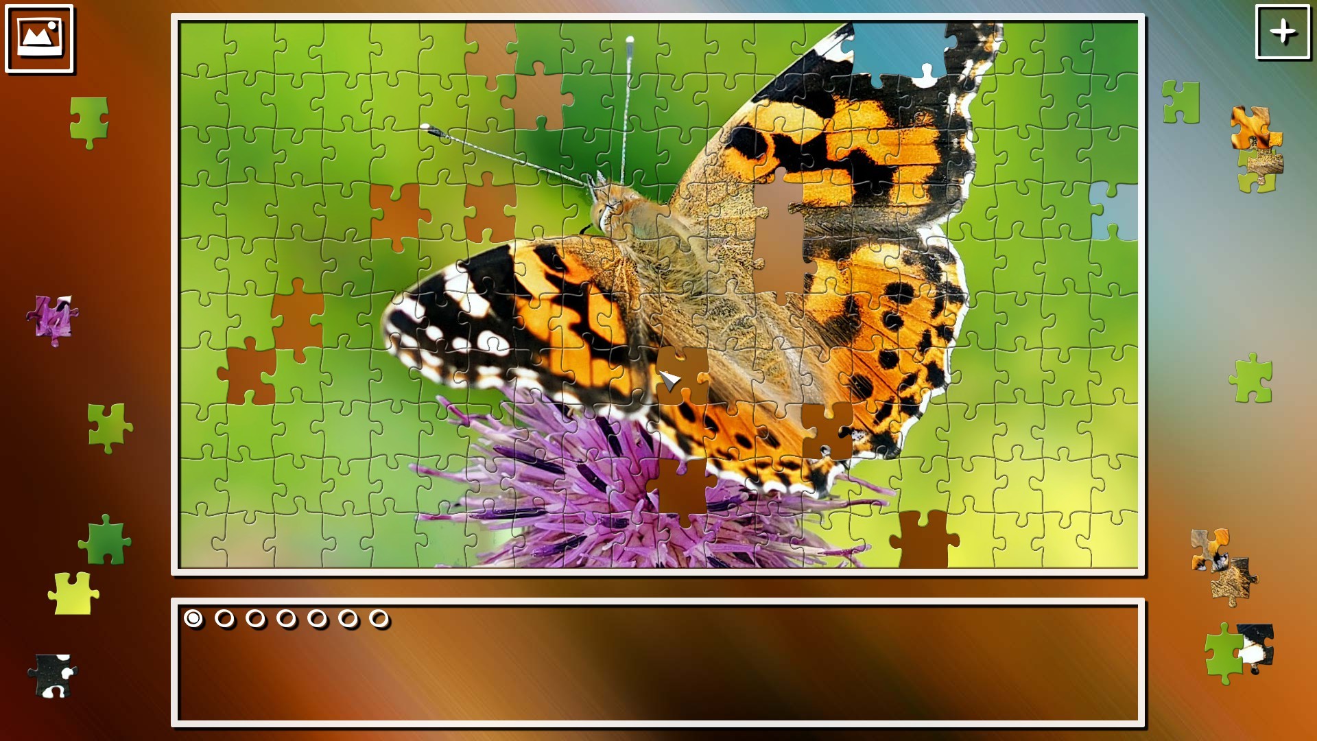 Super Jigsaw Puzzle: Generations - Butterflies screenshot 7