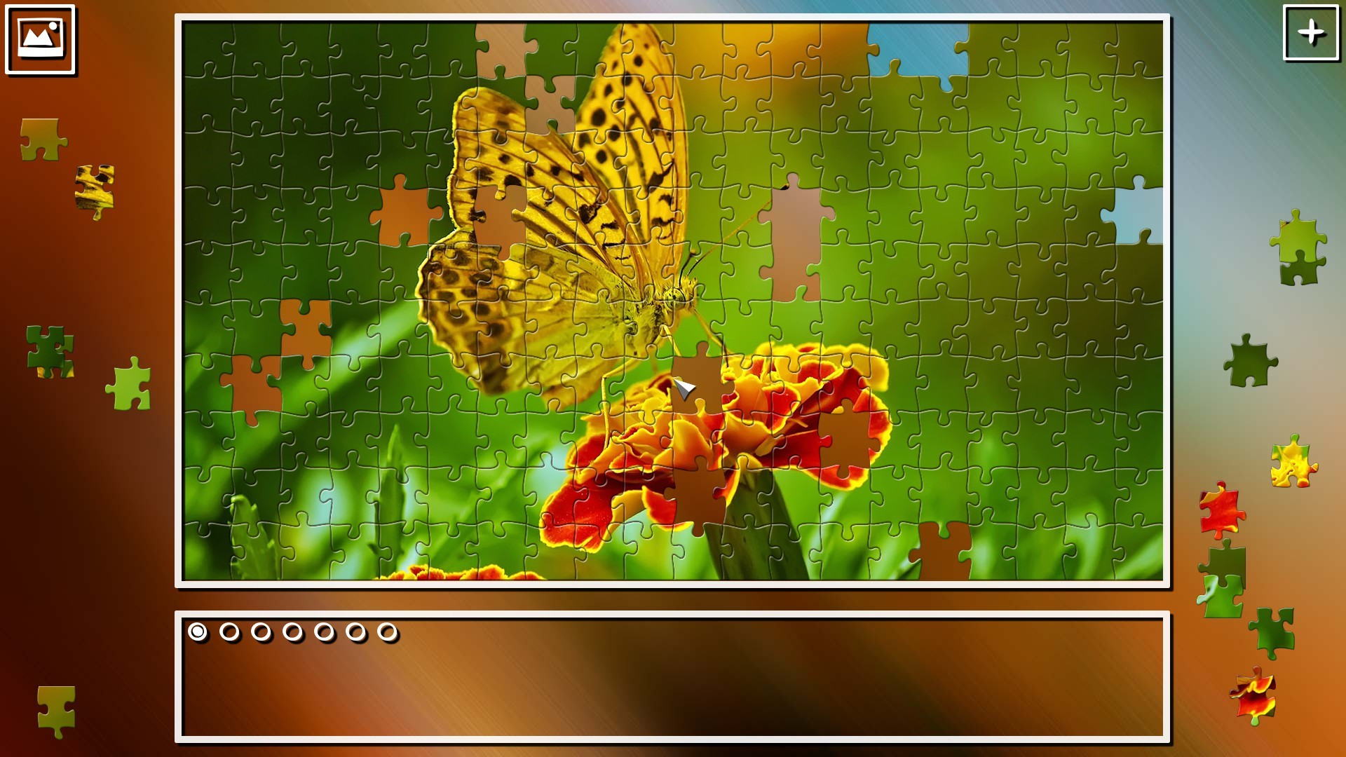 Super Jigsaw Puzzle: Generations - Butterflies screenshot 6