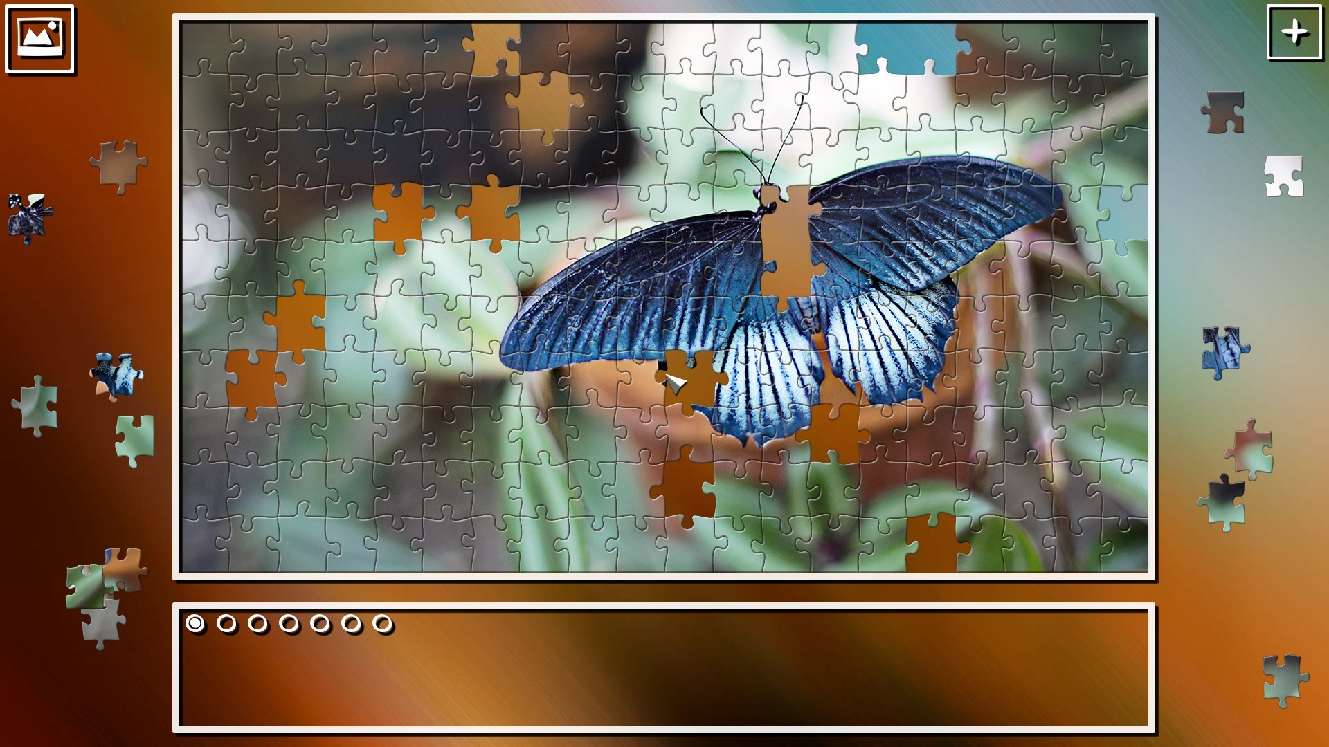 Super Jigsaw Puzzle: Generations - Butterflies screenshot 5