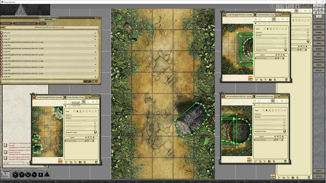 Fantasy Grounds - Pathfinder RPG - GameMastery Map Pack: Jungle screenshot 2