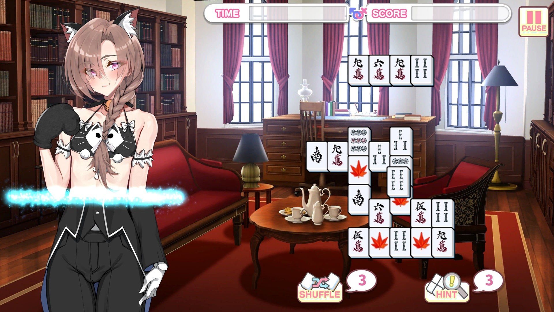 Otoko Cross: Pretty Boys Mahjong Solitaire screenshot 7