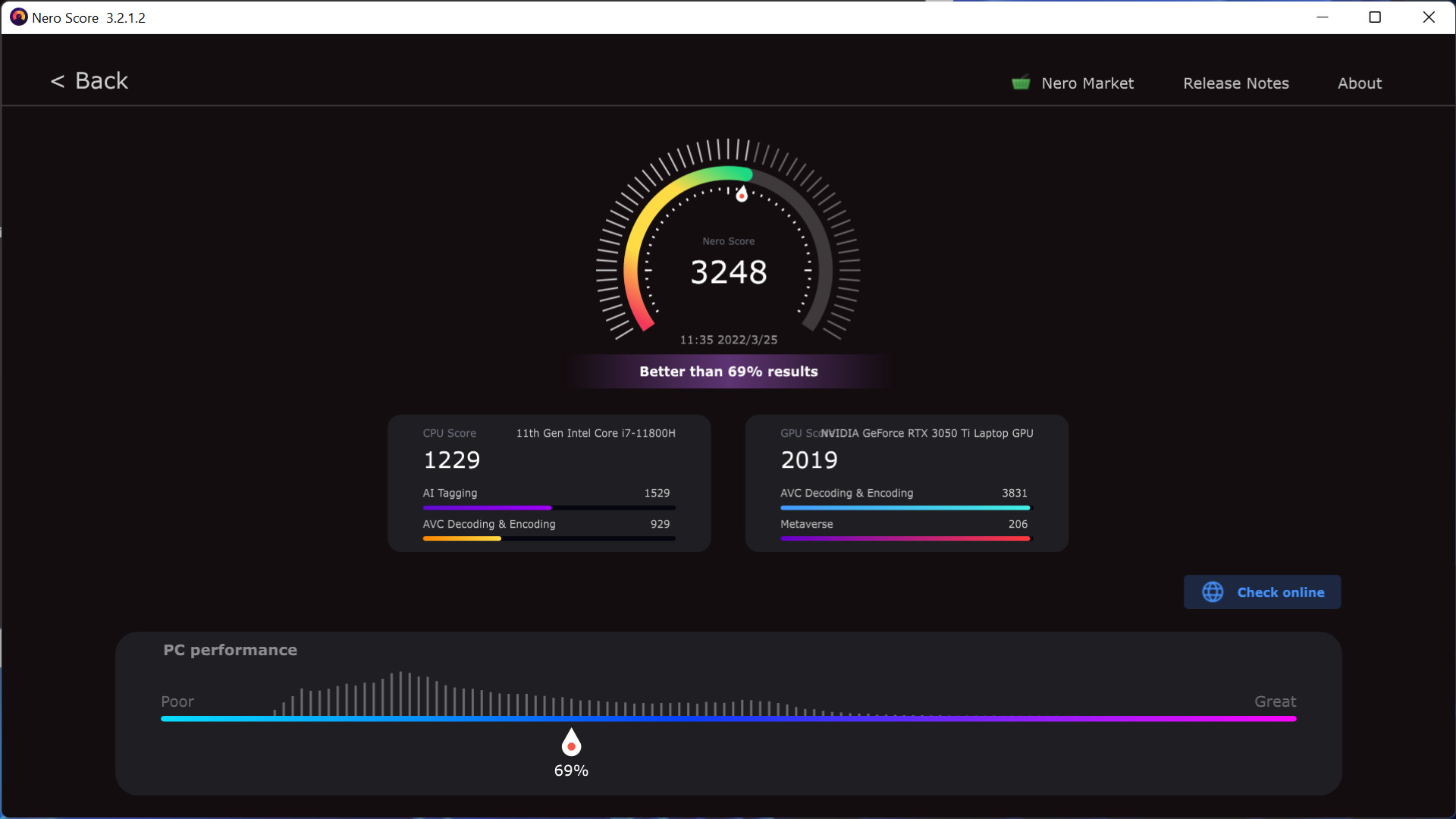 Nero Score screenshot 9