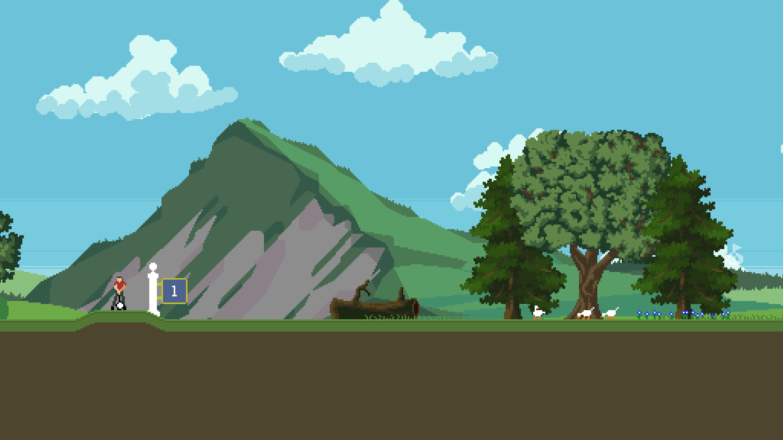 Retro Golf Mania screenshot 1