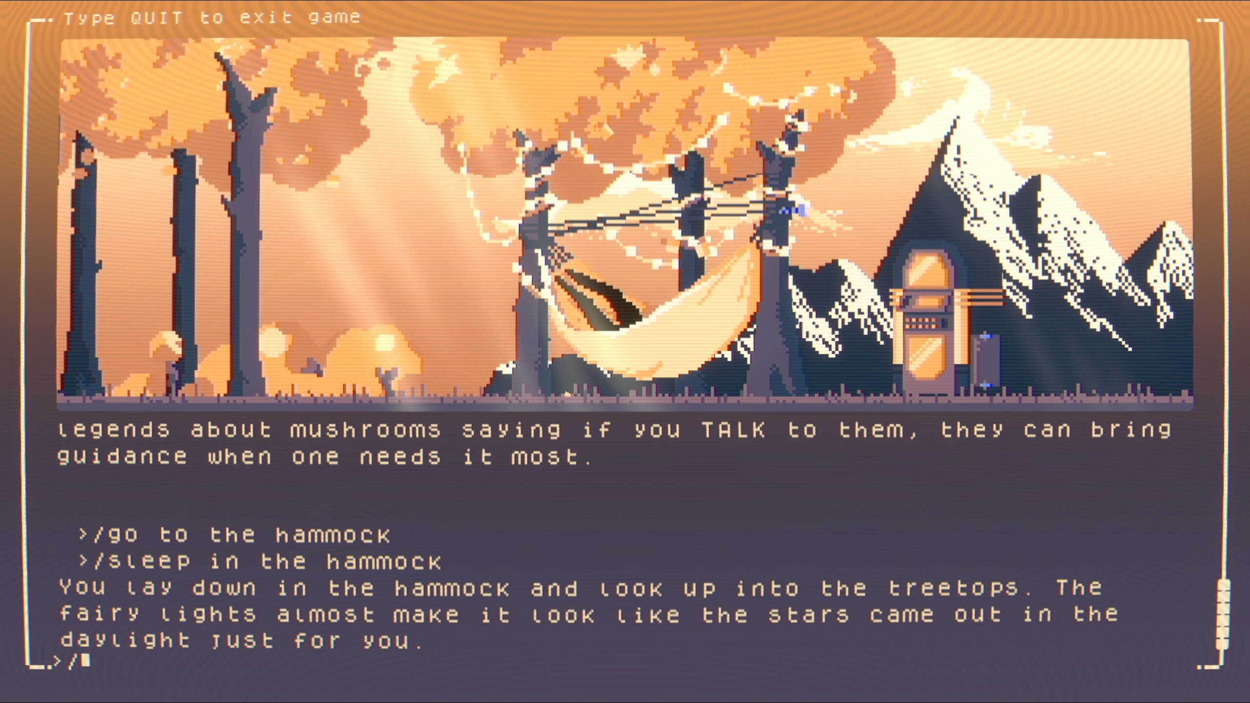 [I] doesn't exist - a modern text adventure screenshot 7