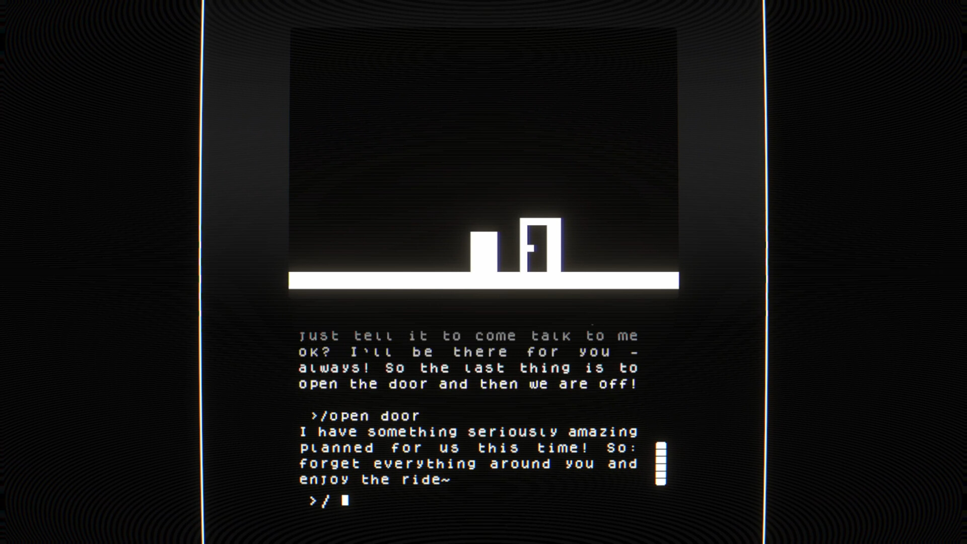 [I] doesn't exist - a modern text adventure screenshot 4