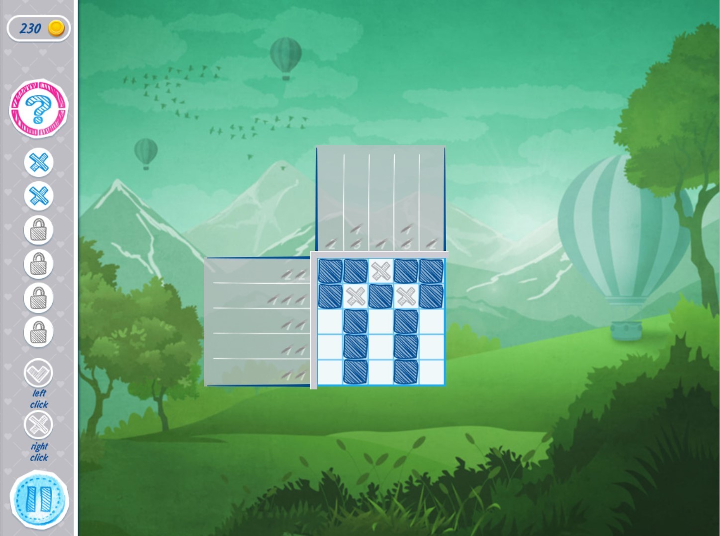 Valentine's Day Griddlers 2 screenshot 1