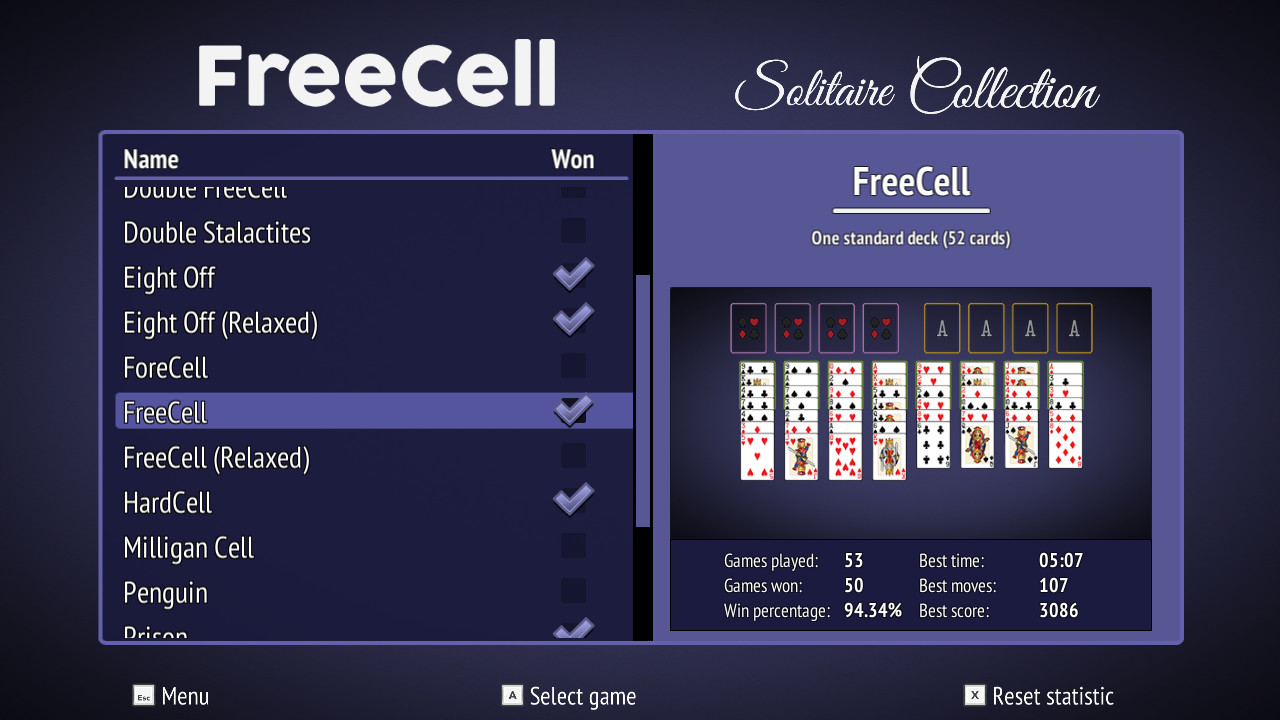 FreeCell Solitaire Collection screenshot 1