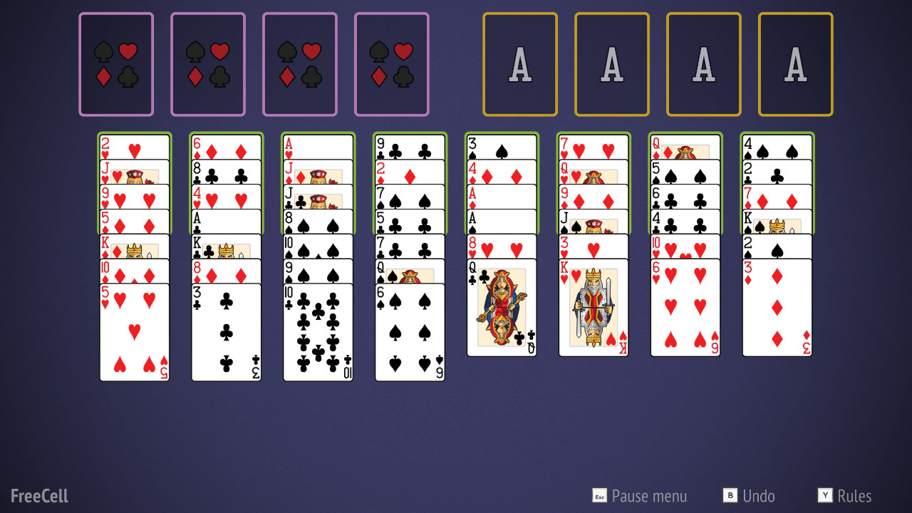 FreeCell Solitaire Collection screenshot 2