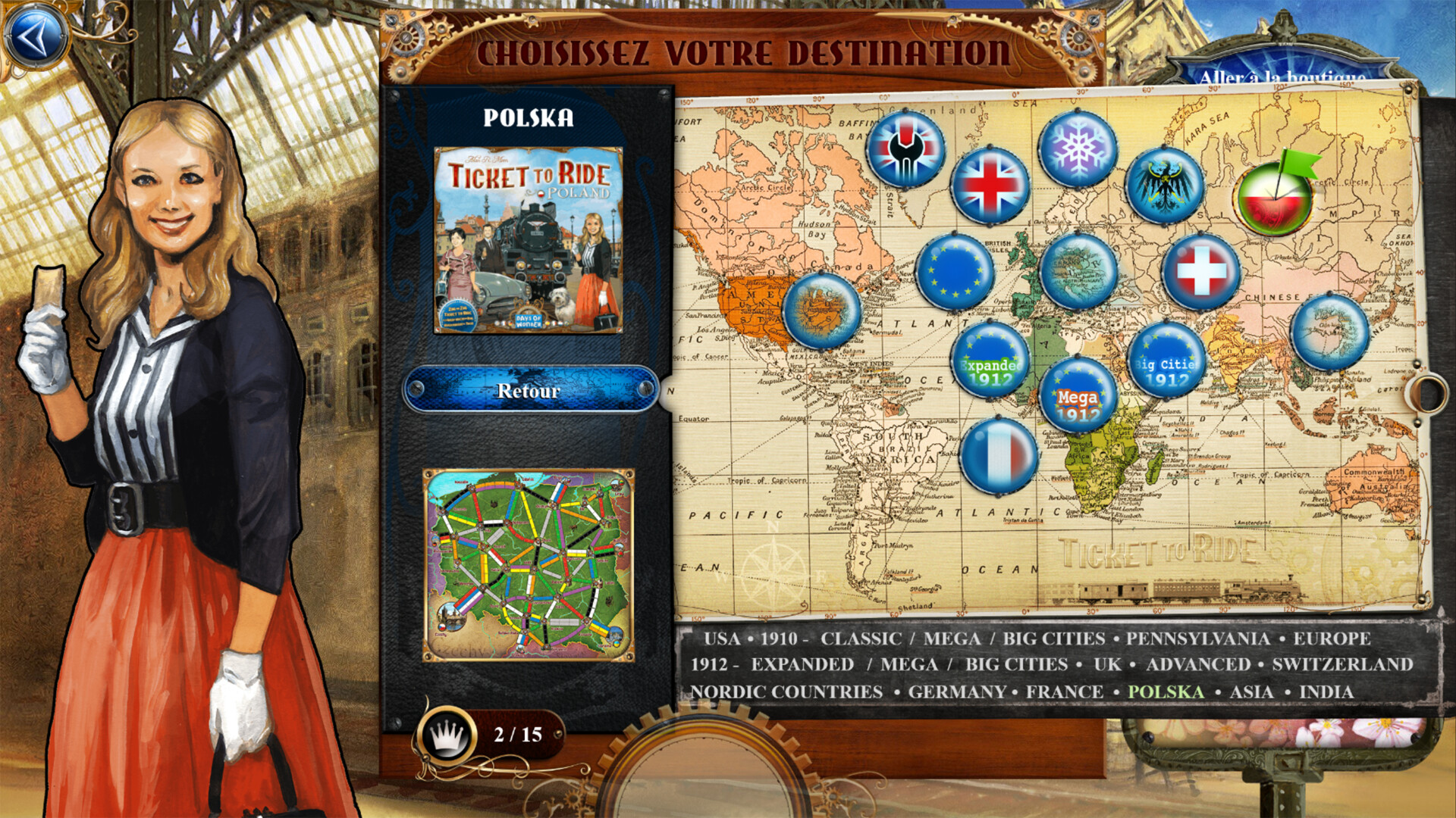 Ticket to Ride - Polska screenshot 4