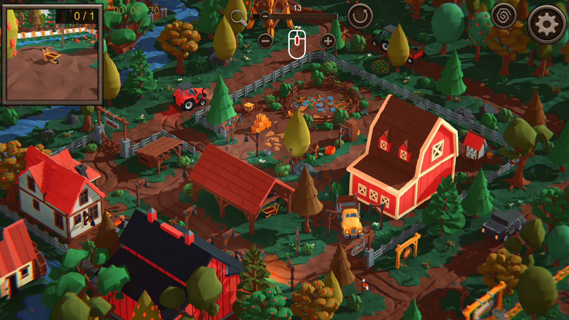Hidden Farm Top-Down 3D screenshot 3