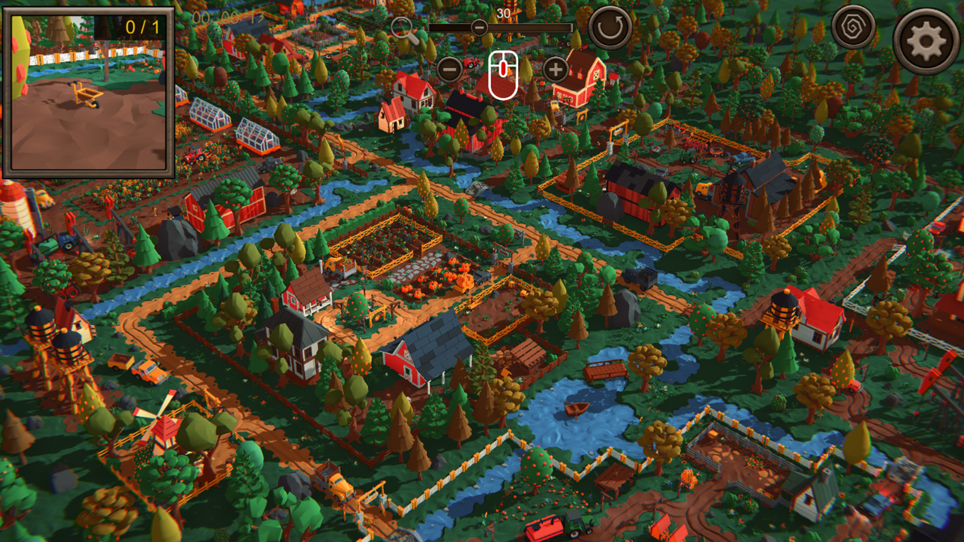Hidden Farm Top-Down 3D screenshot 5