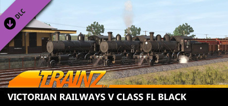 Trainz Plus DLC - Victorian Railways V class FL Black: header artwork
