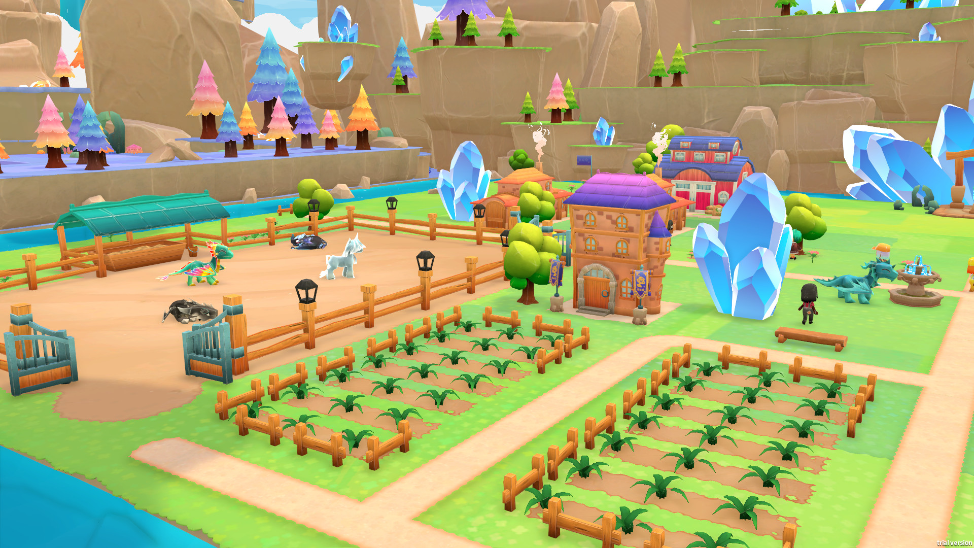 My Fantastic Ranch: Unicorns & Dragons screenshot 4