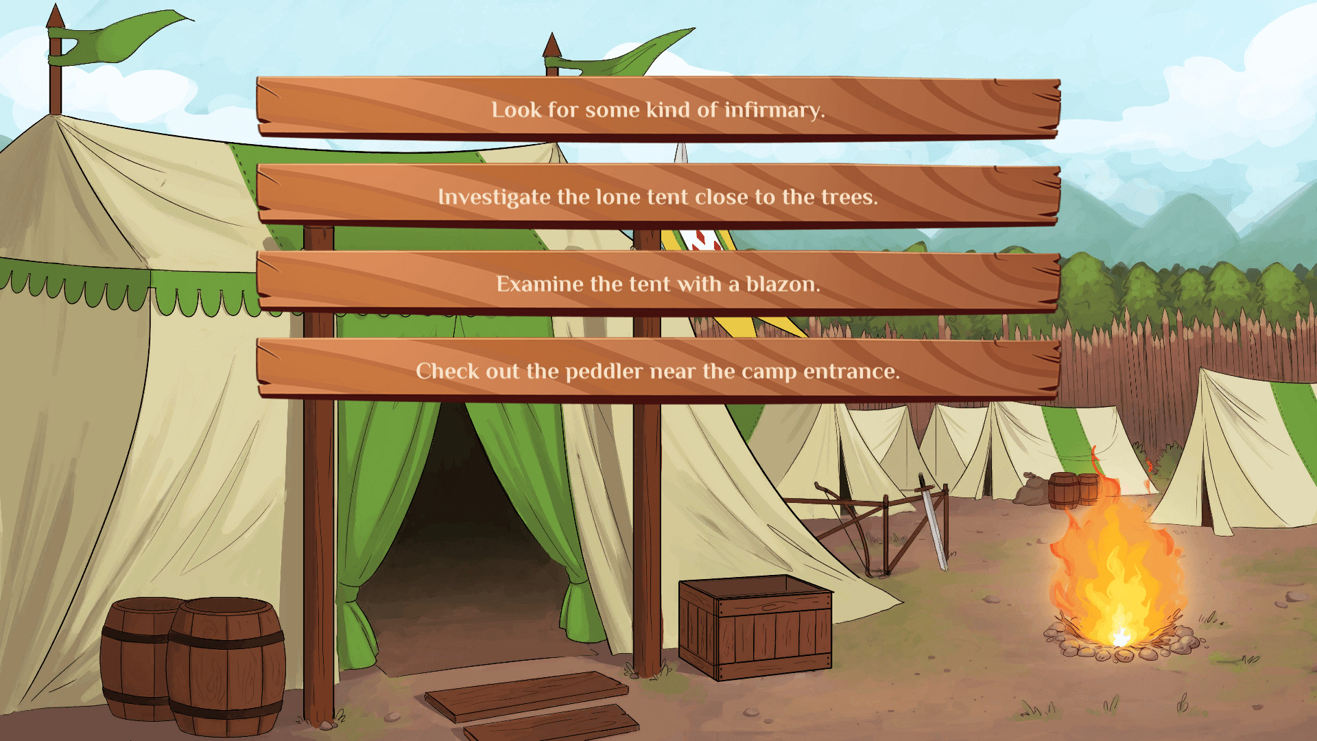 Burrow of the Fallen Bear: A Gay Furry Visual Novel screenshot 5