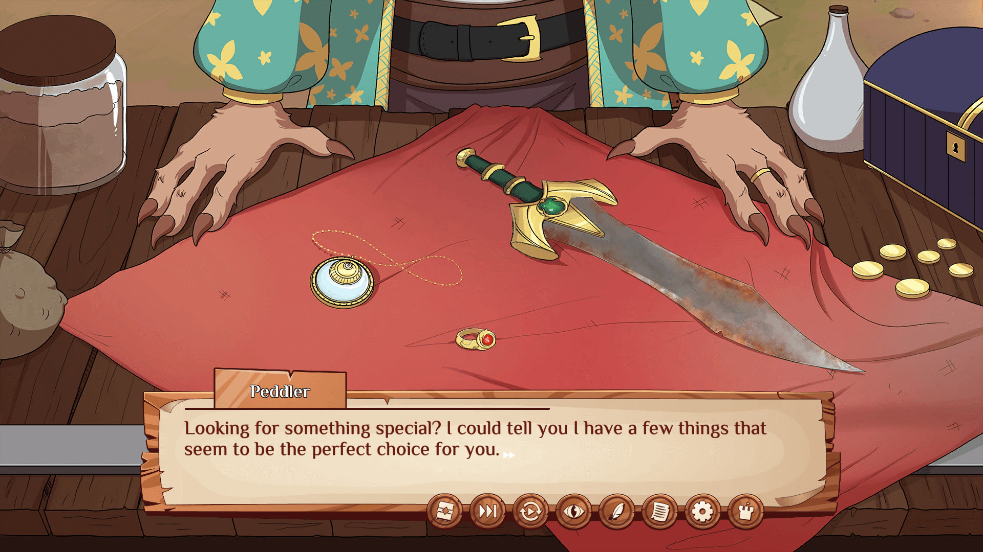 Burrow of the Fallen Bear: A Gay Furry Visual Novel screenshot 8