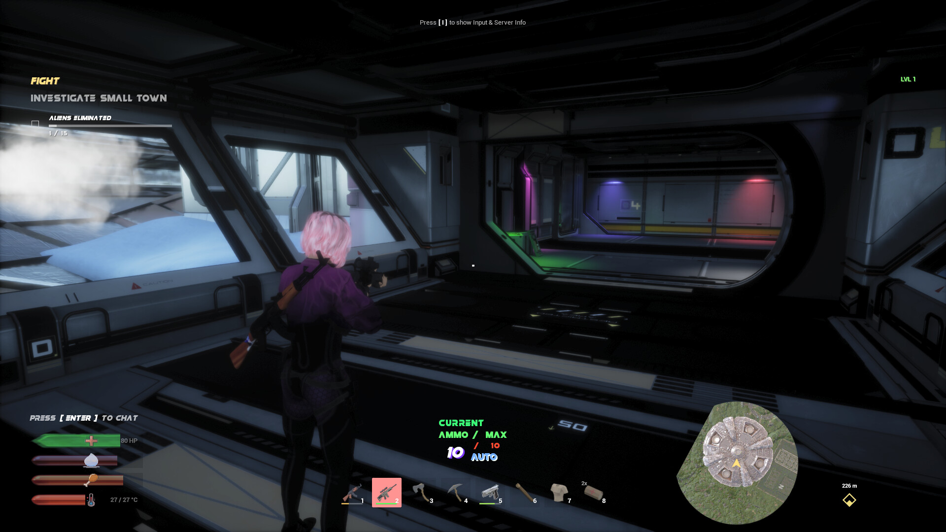 Alien Town Invasion screenshot 2