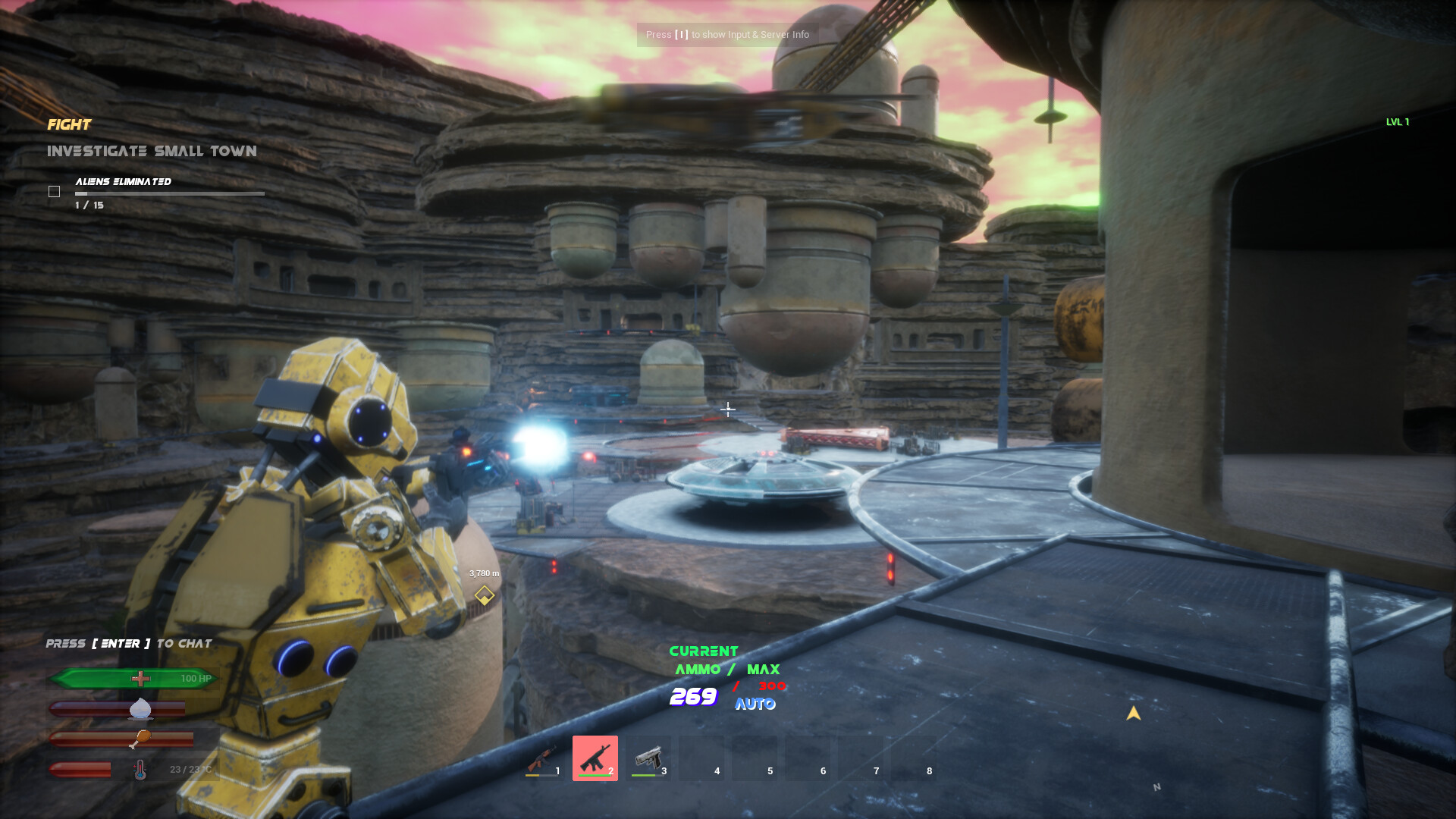 Alien Town Invasion screenshot 4