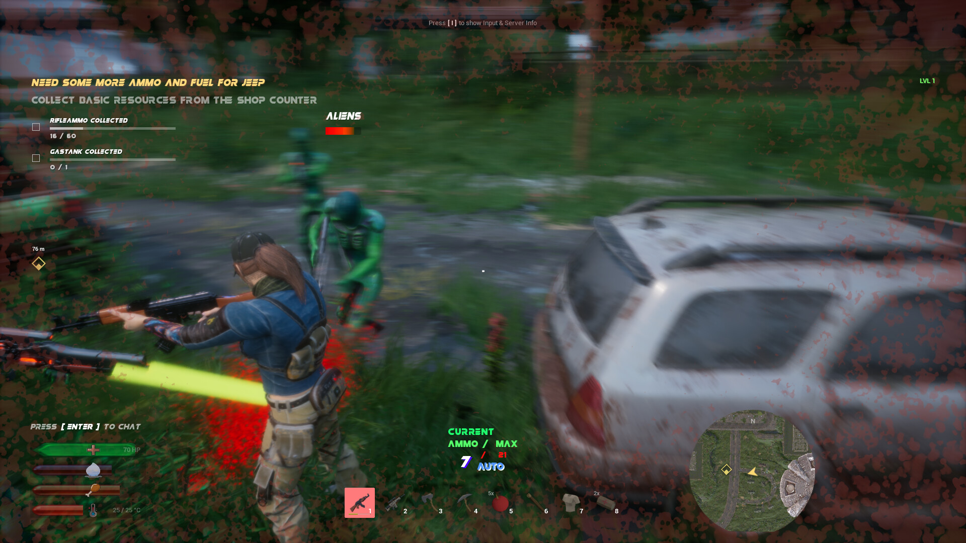 Alien Town Invasion screenshot 3