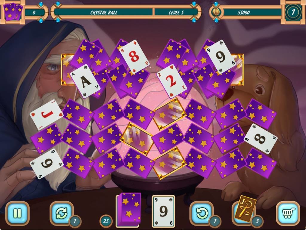 Sweet Solitaire. School Witch 2 screenshot 1