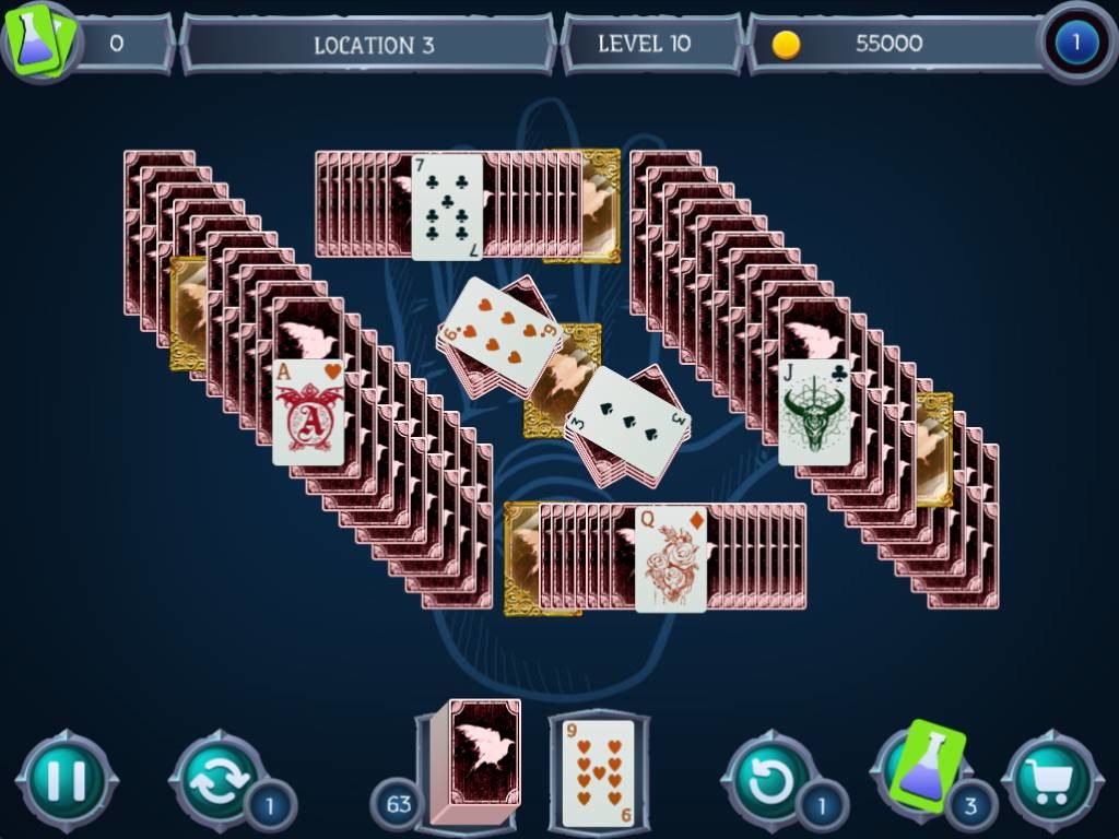 Mystery Solitaire. Powerful Alchemist 3 screenshot 3