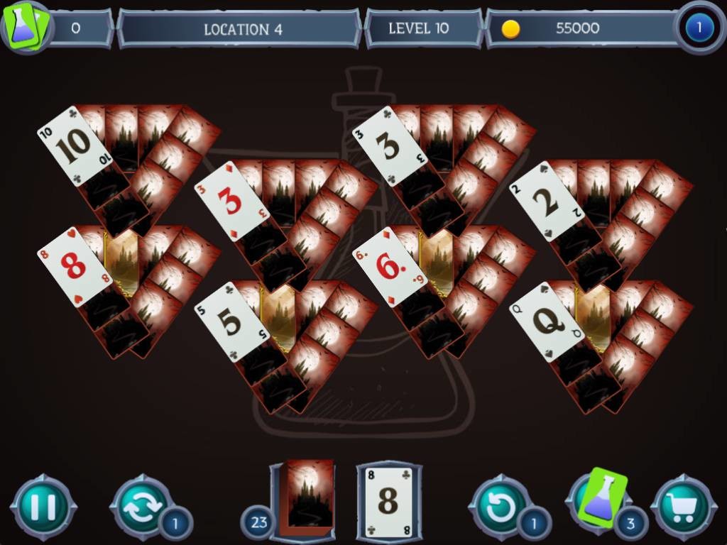 Mystery Solitaire. Powerful Alchemist 3 screenshot 4
