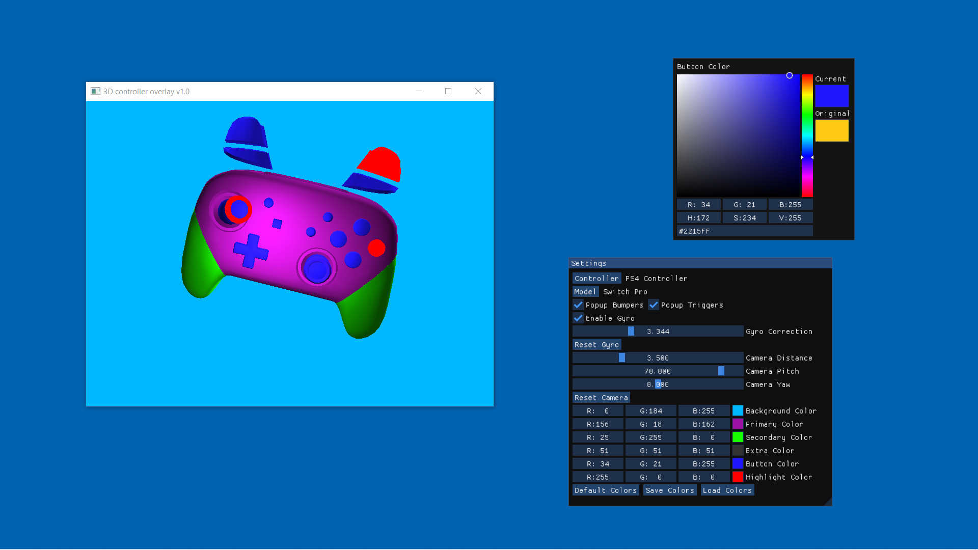 3D Controller Overlay screenshot 6