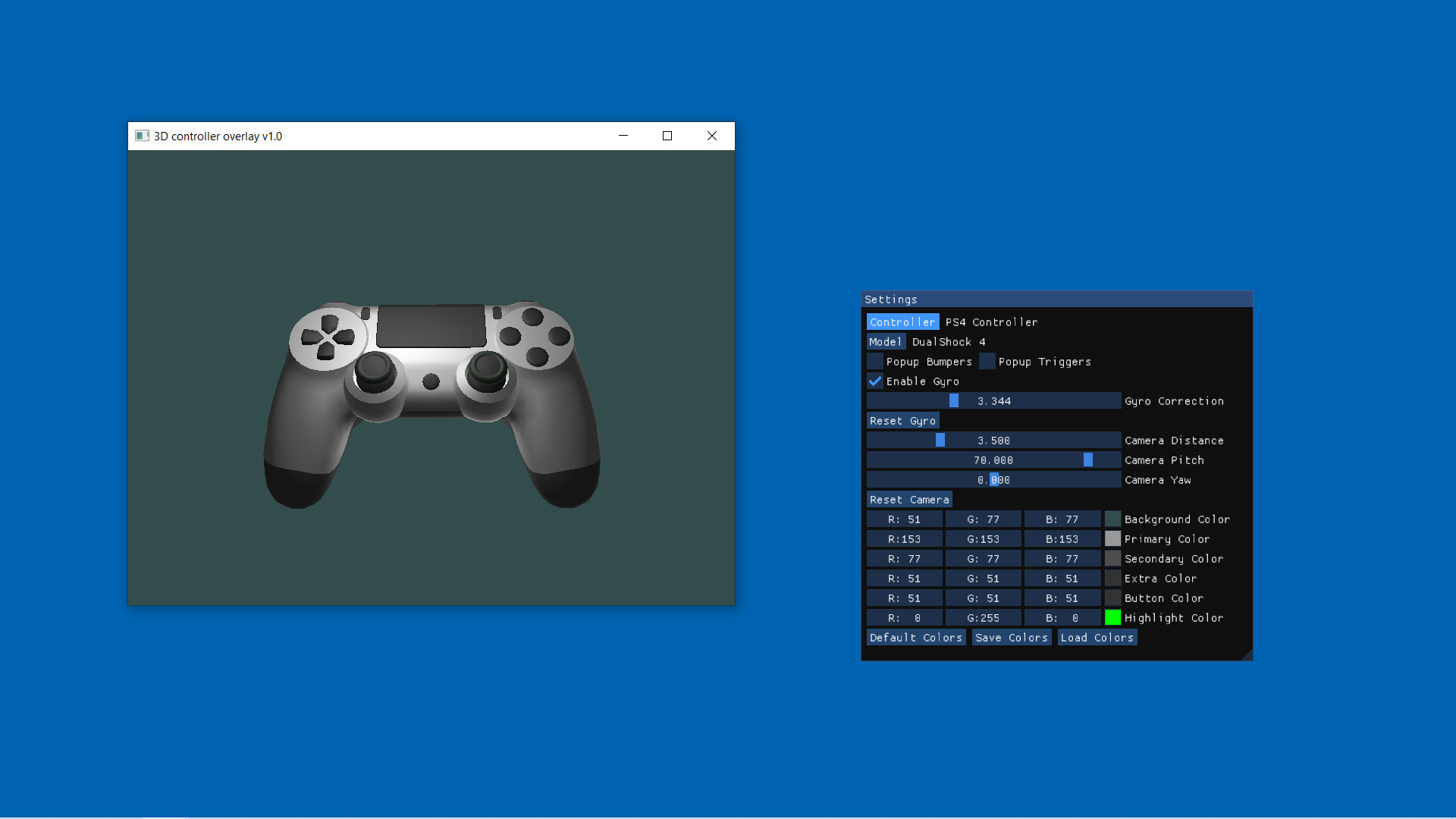 3D Controller Overlay screenshot 4