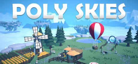 Poly Skies — Steam header