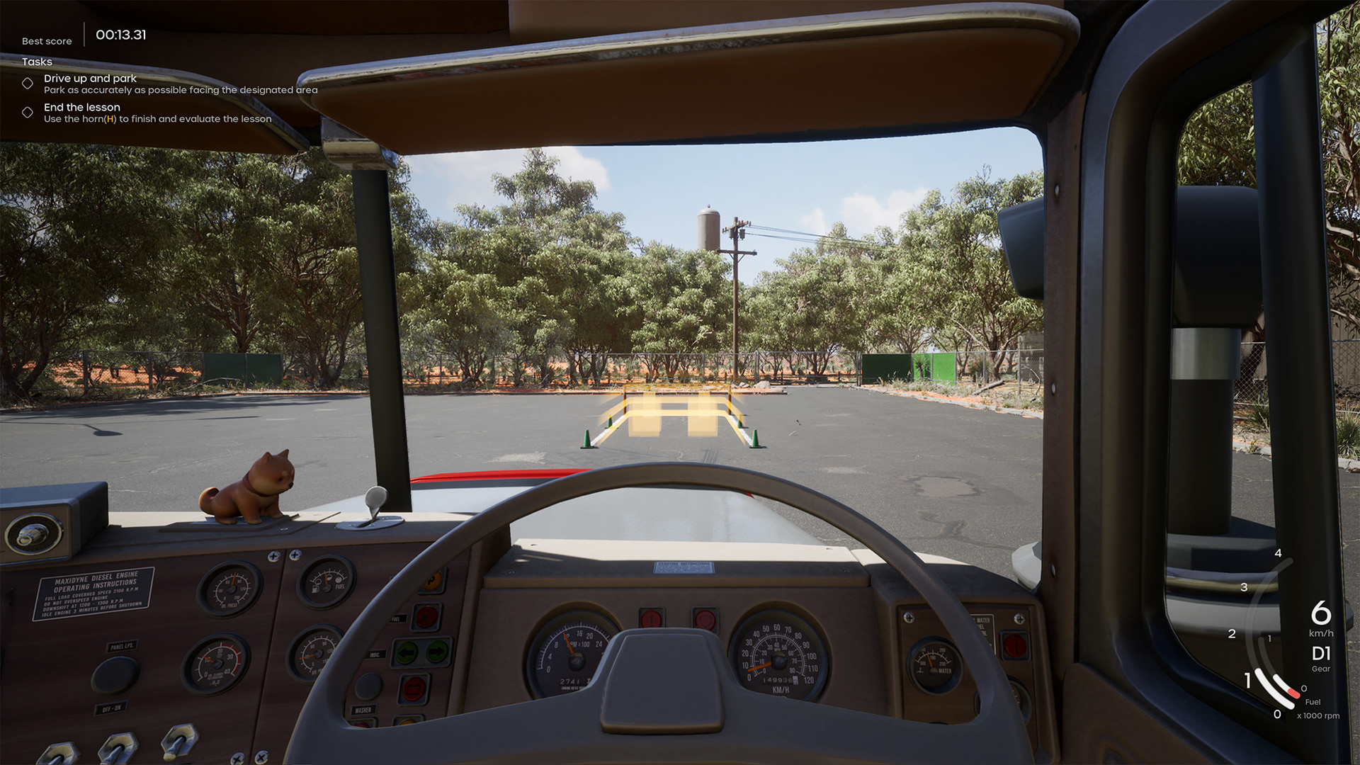 Truck World: Driving School screenshot 1