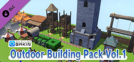 RPG Developer Bakin Outdoor Building Pack Vol.1: header artwork