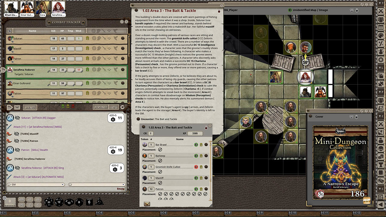 Fantasy Grounds - Mini-Dungeons Bundle #186-190 screenshot 4