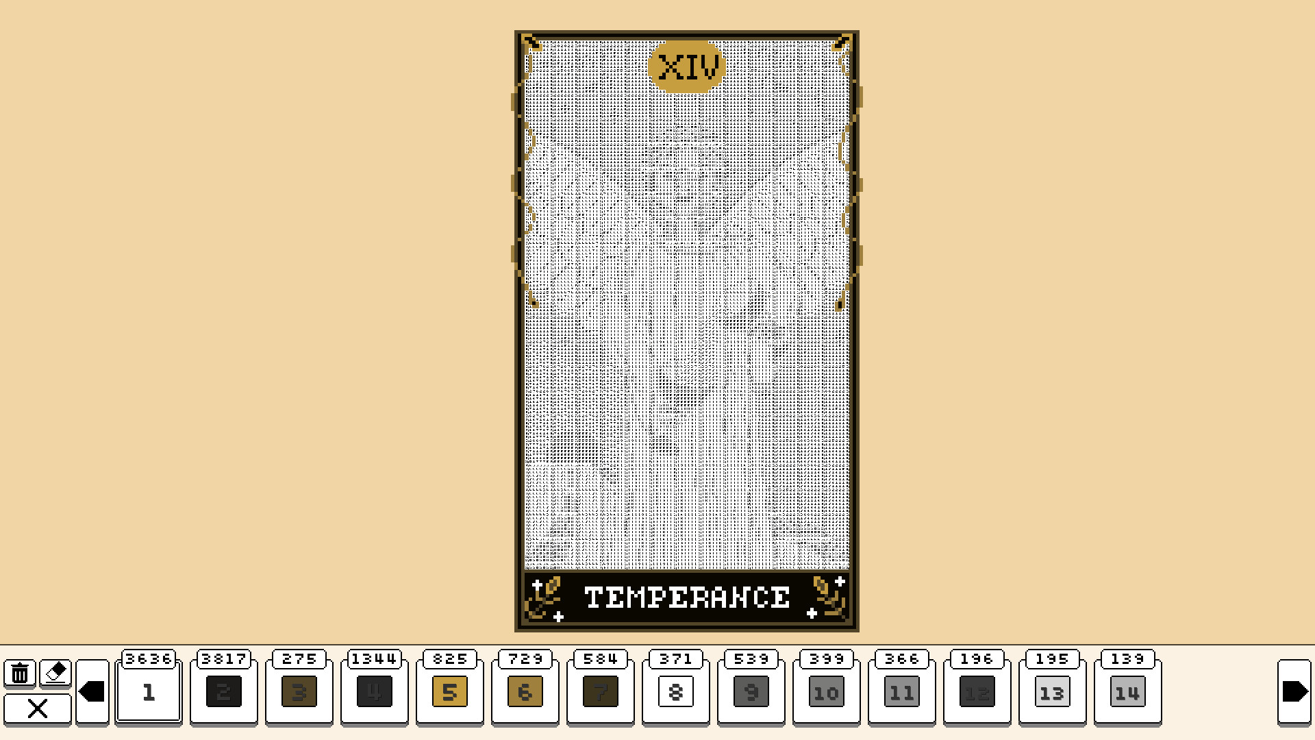 Coloring Pixels - Tarot Pack screenshot 5