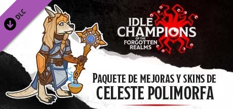 Paquete de mejoras y skins de Celeste polimorfa