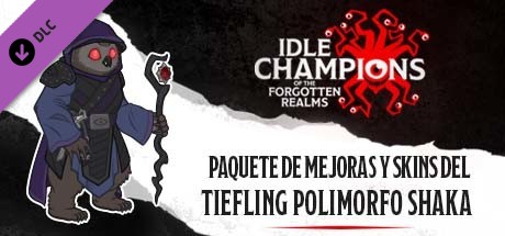 Paquete de mejoras y skins del tiefling polimorfo Shaka