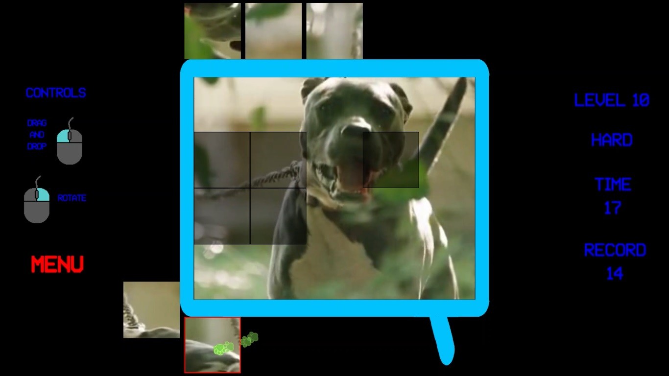 Dogs Cyberpuzzle screenshot 3
