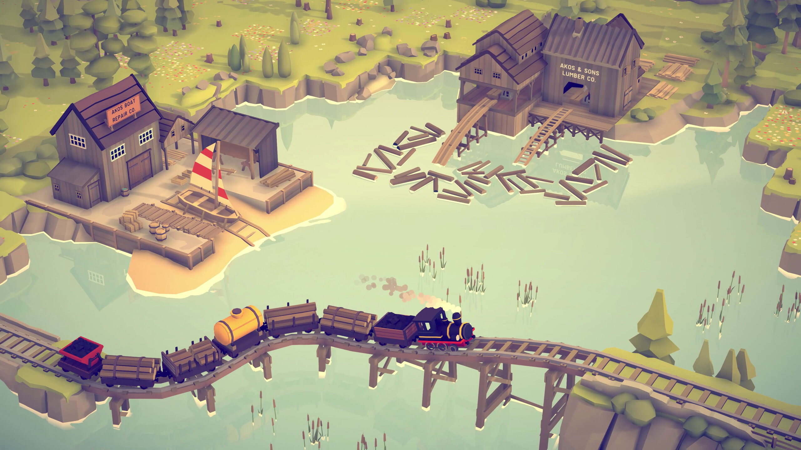 Islands & Trains screenshot 1