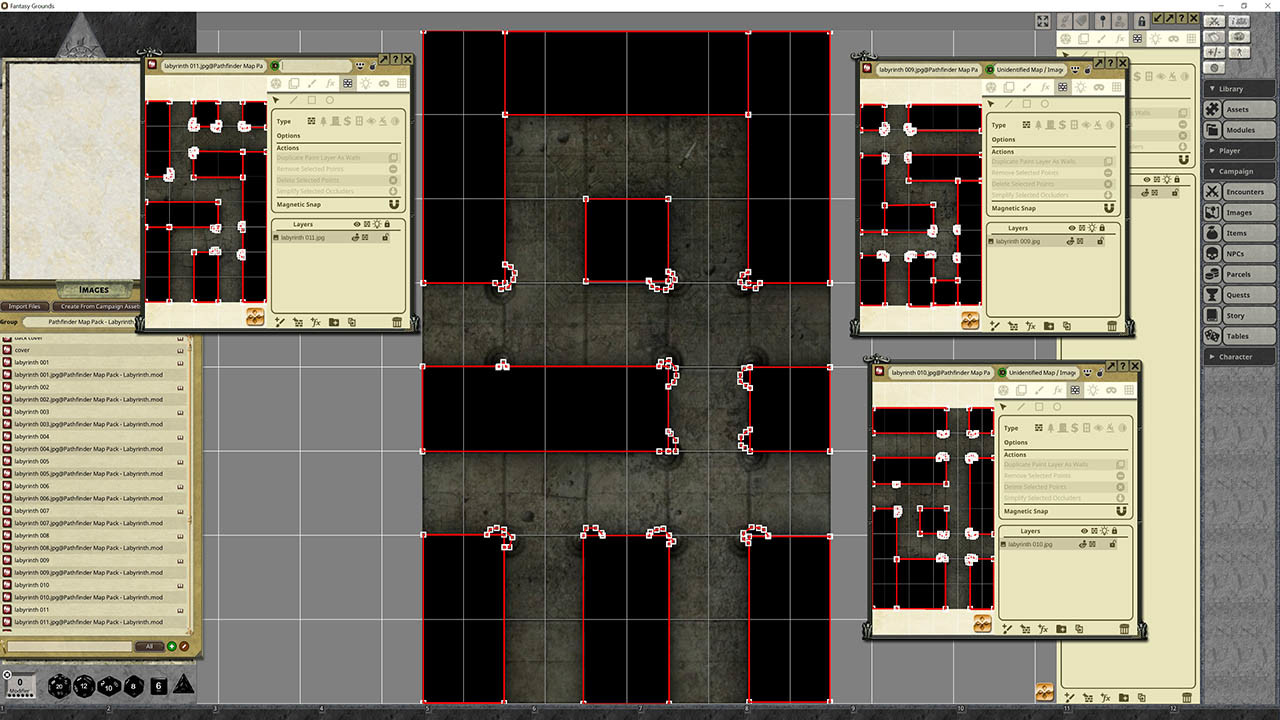 Fantasy Grounds - Pathfinder RPG - Map Pack: Labyrinth screenshot 5