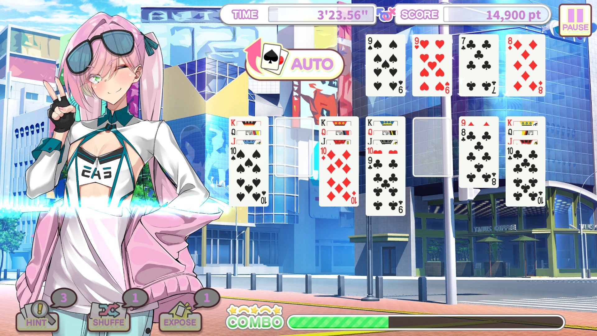 Otoko Cross: Pretty Boys Klondike Solitaire screenshot 7