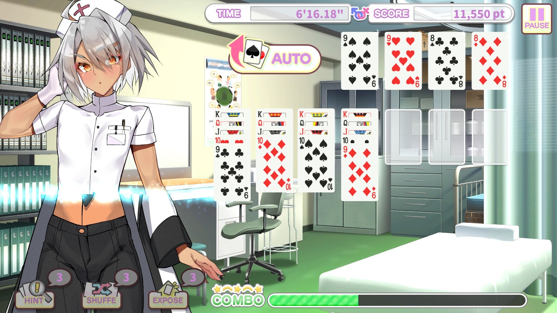 Otoko Cross: Pretty Boys Klondike Solitaire screenshot 3