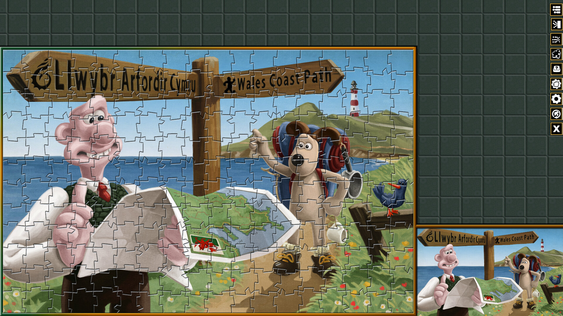 Pixel Puzzles Aardman Jigsaws: Wallace & Gromit - Vacation screenshot 4